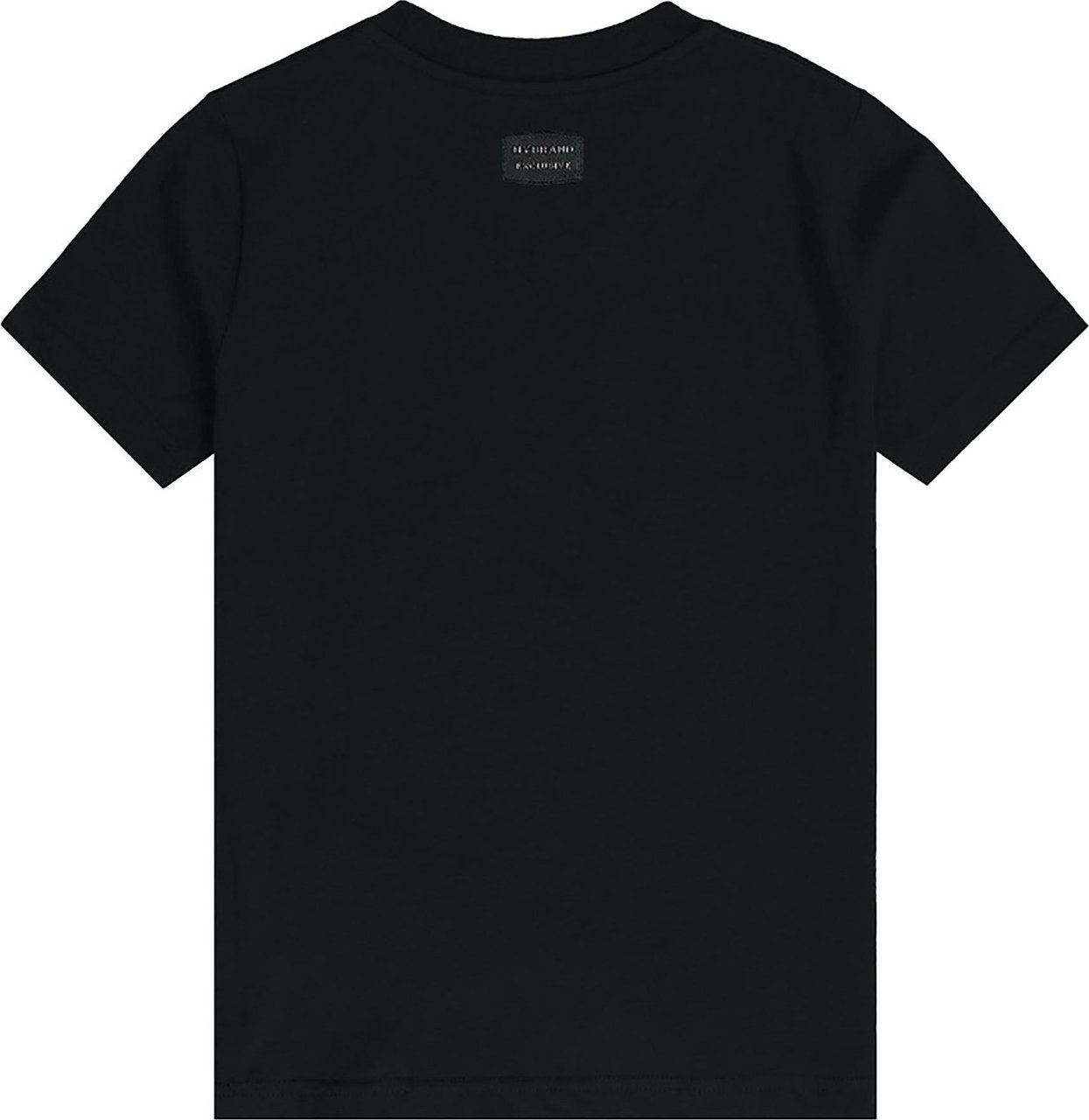 My Brand Icons Neck T-Shirt Black Zwart