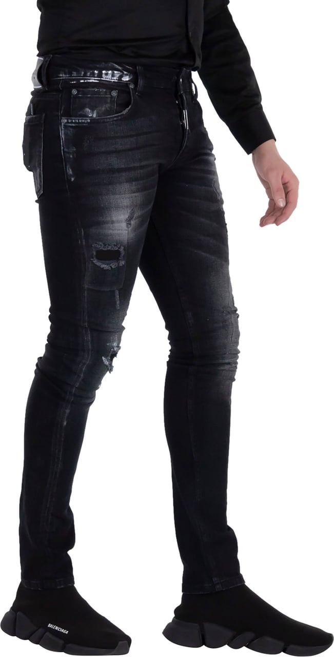 Richesse Geneve Dark Jeans Zwart