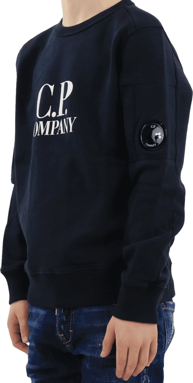 CP Company Sweatshirts - Crew Neck Blauw
