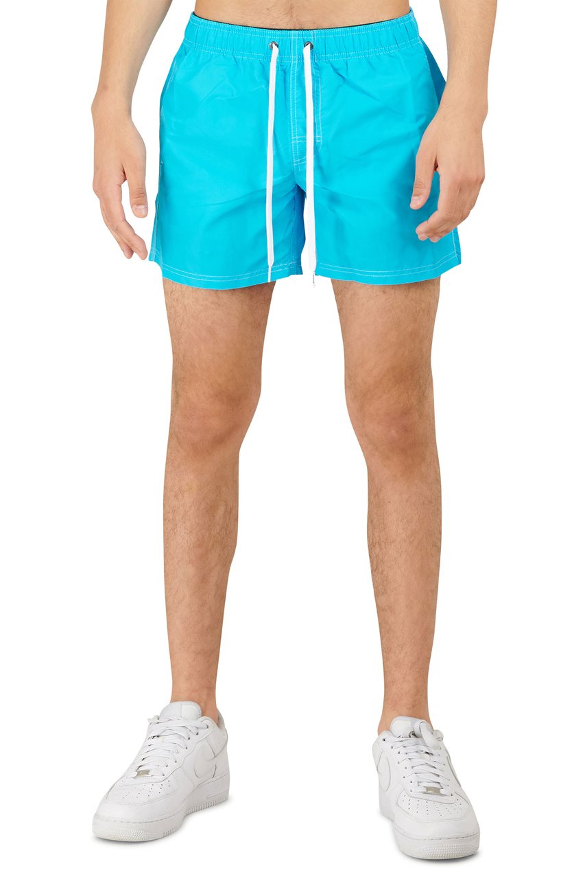 Sundek Swimshort 14 inch kort model Blauw