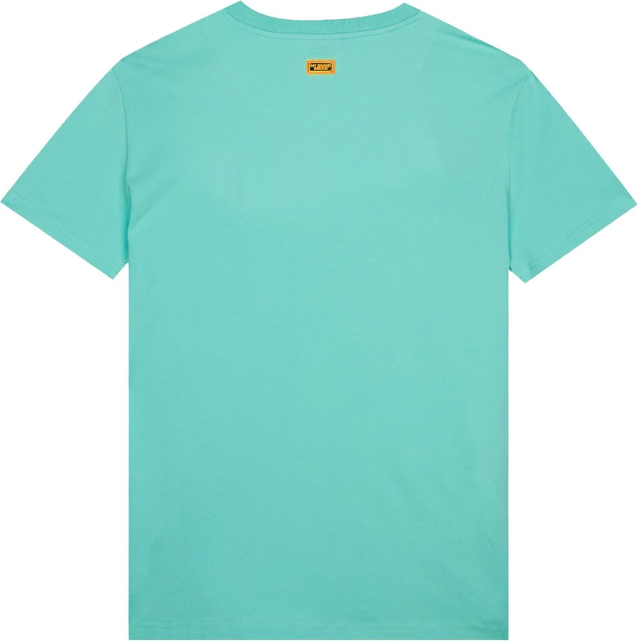 My Brand Logo Tape T-Shirt Aqua Splash Blauw