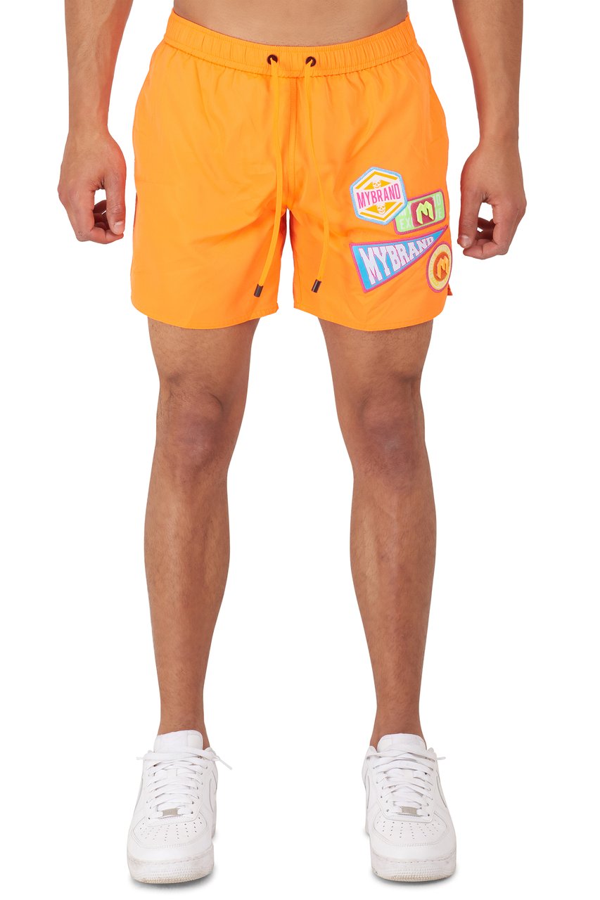 My Brand badges Swimshorts Oranje