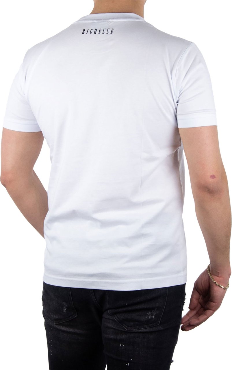 Richesse Active White T-shirt Wit