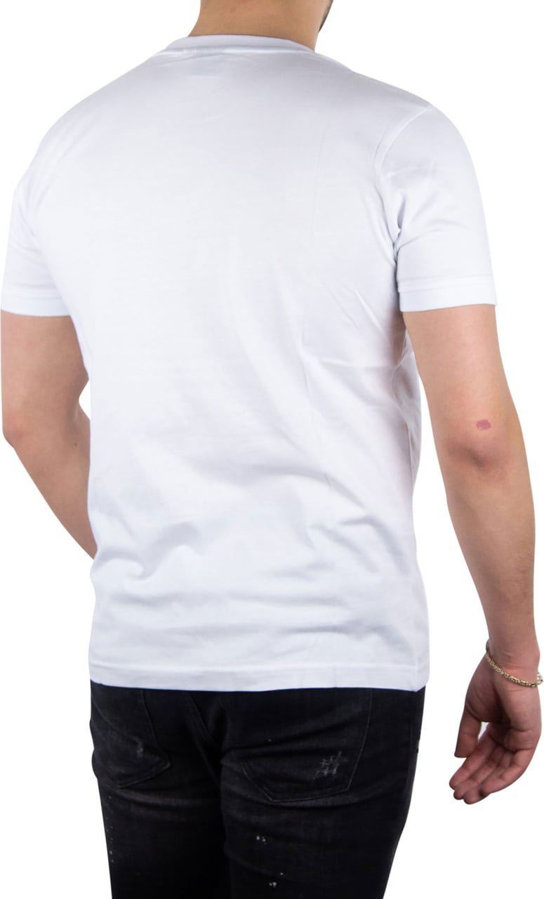 Richesse Mauri White T-shirt Wit