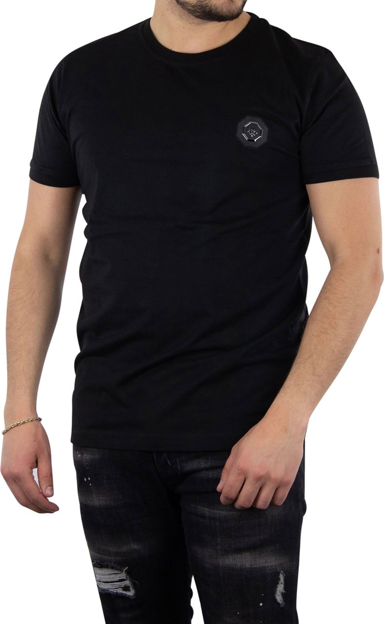 Richesse Mauri Black T-shirt Zwart