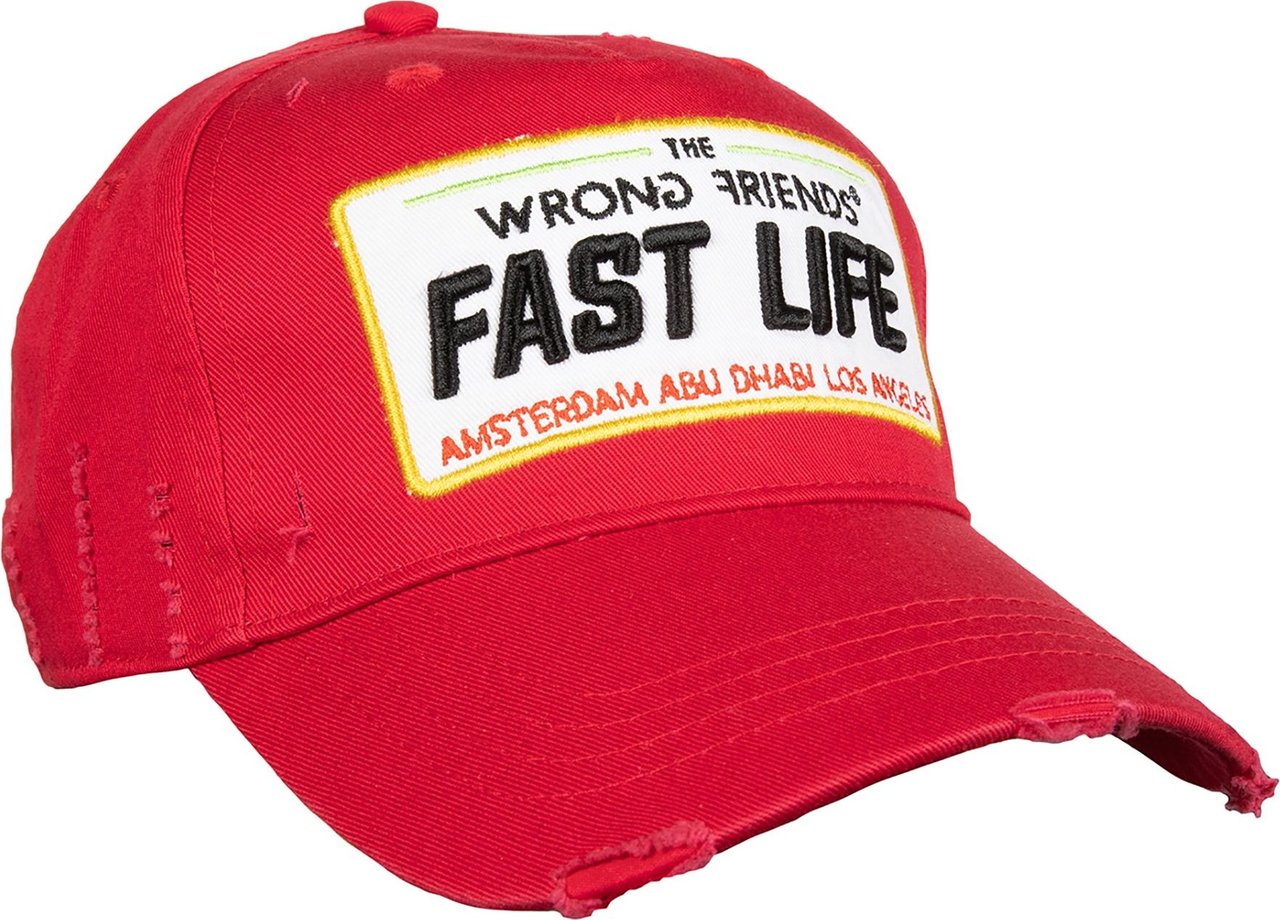 Wrong Friends Fast Life pet - rood Rood