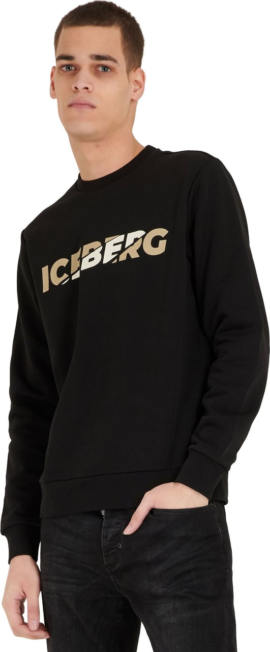 Iceberg Sweater Black Zwart