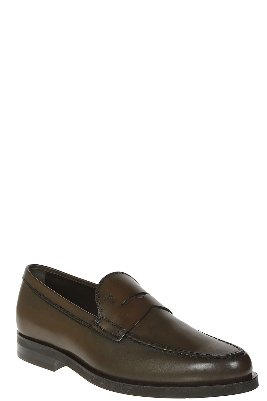 Tod's Tod's Leather Loafers Bruin