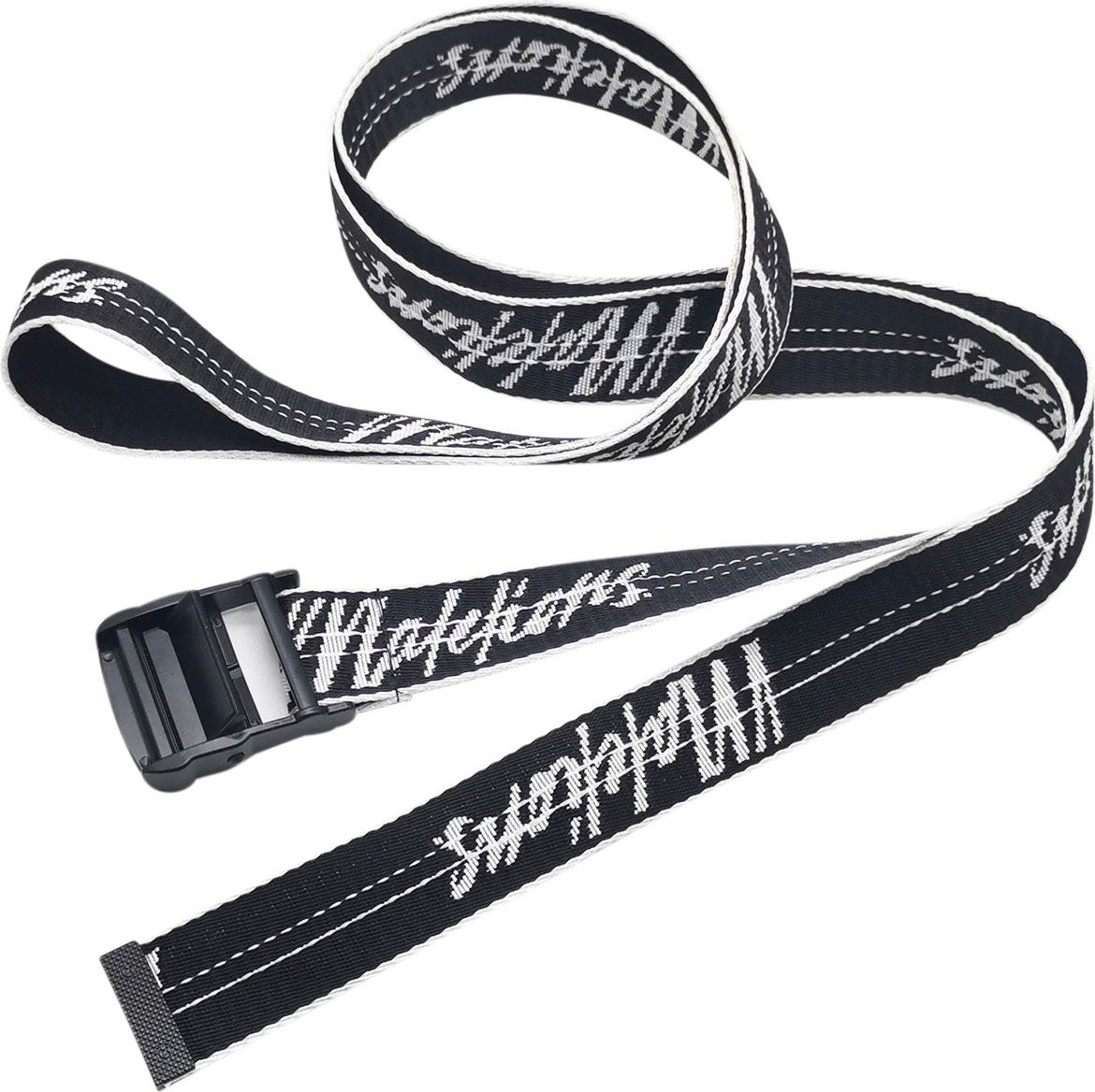 Malelions Signature Belt - Black Zwart