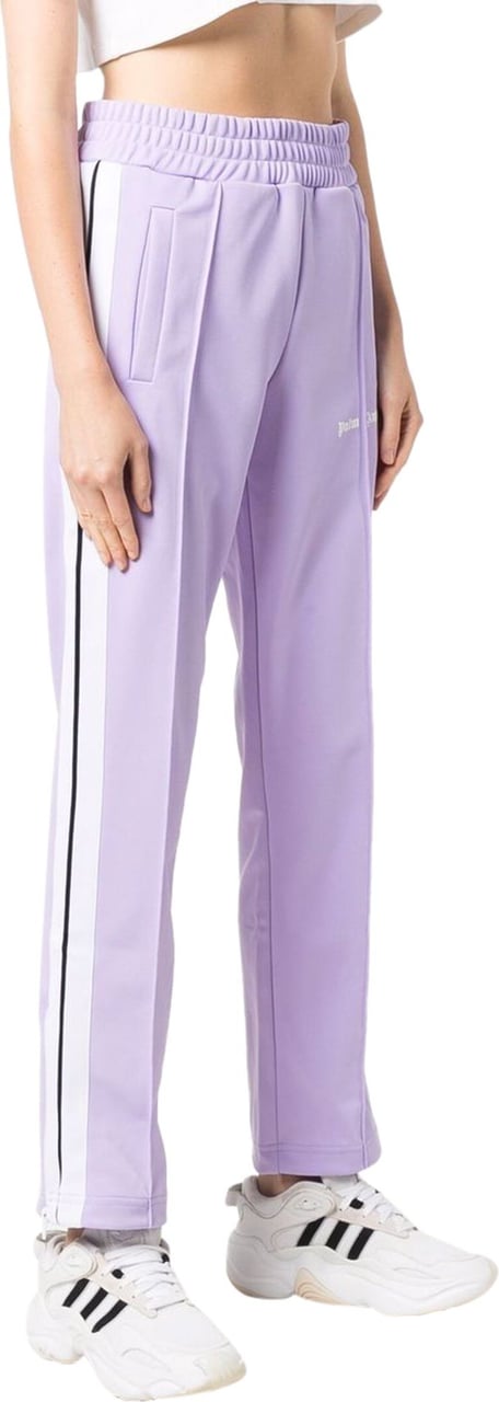 Palm Angels Trousers Lilac Purple Paars