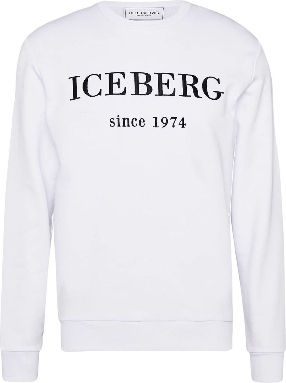 Iceberg 1974 Logo Sweater Wit Wit