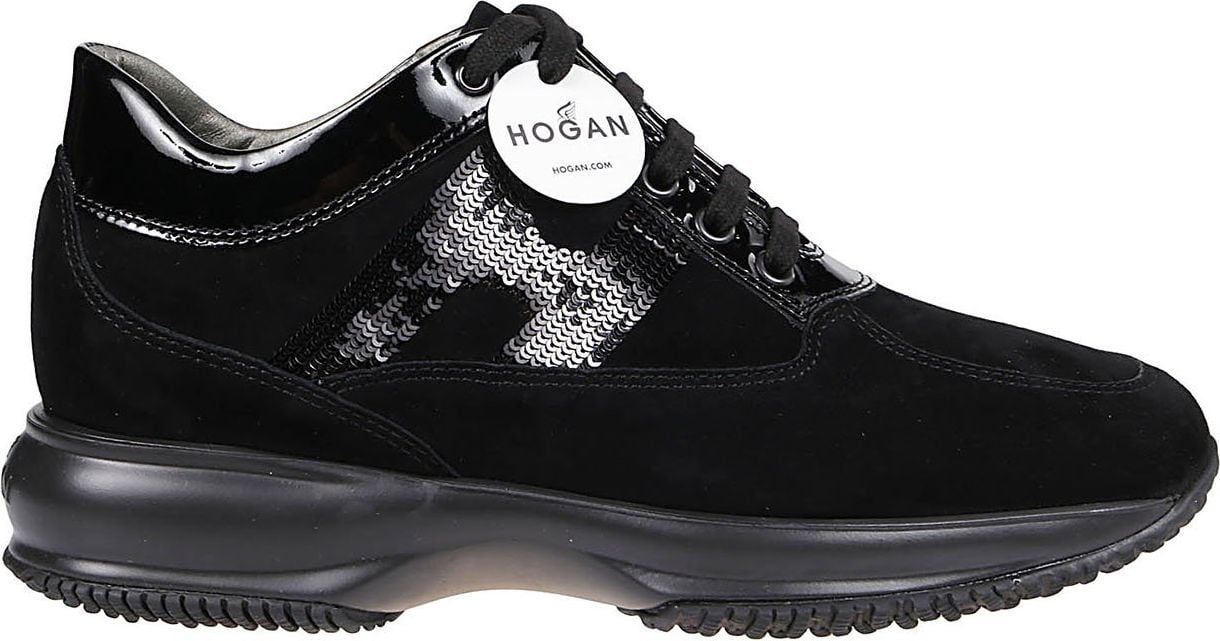 HOGAN Interactive Sneakers Black Zwart