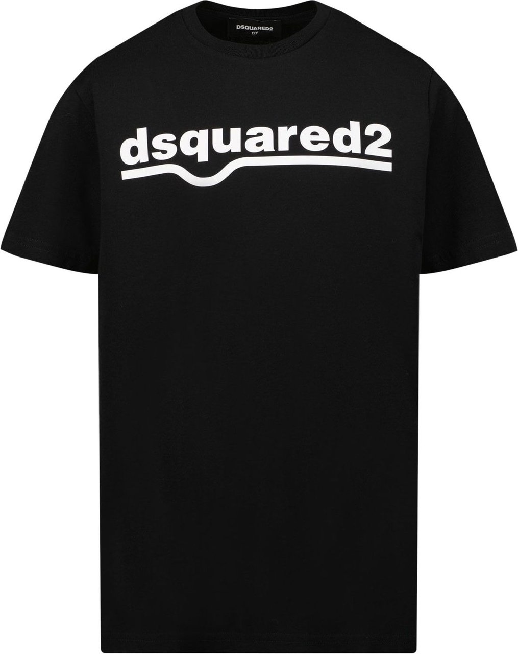 Dsquared2 Dsquared2 DQ0513 kinder t-shirt zwart Zwart