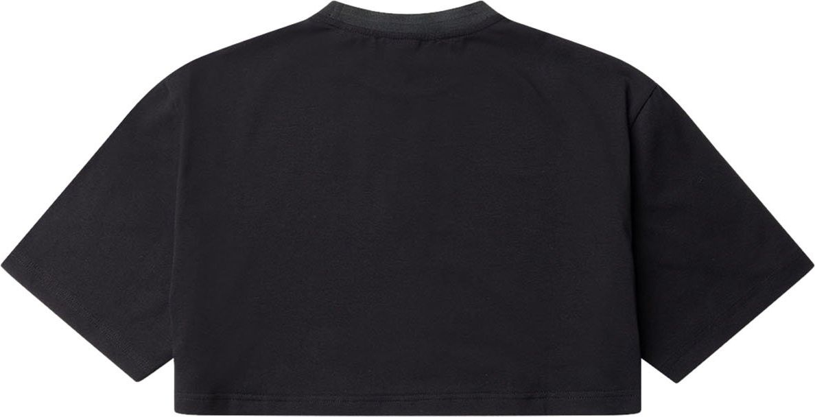 OFF THE PITCH x Broederliefde Crop T-Shirt Dames Black Zwart