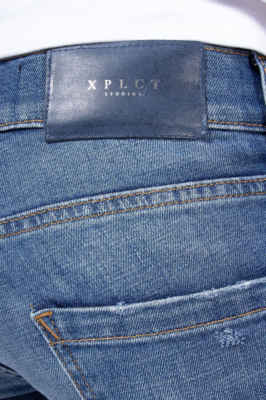 XPLCT Studios Eased Jeans Blauw