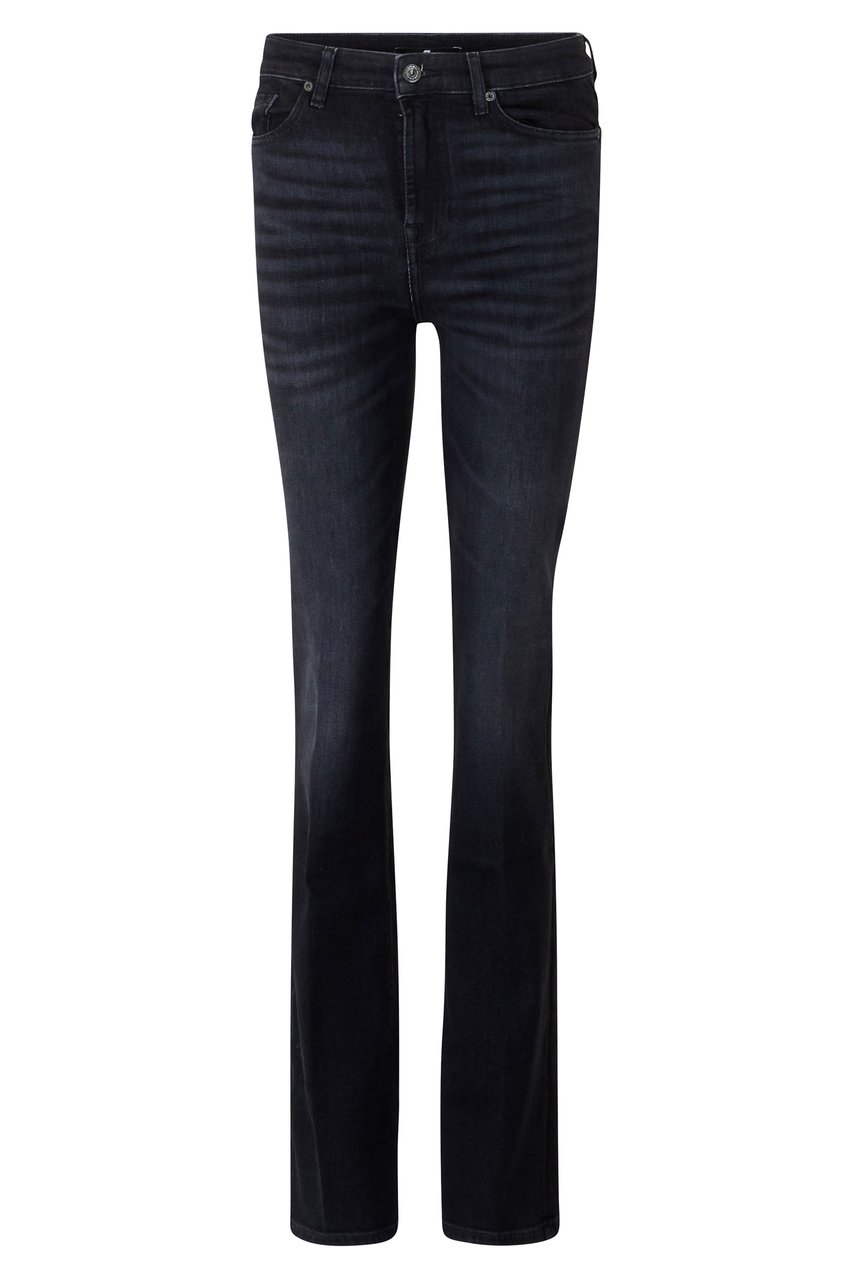 7 For All Mankind Lisha jeans slim illusion upbeat Zwart