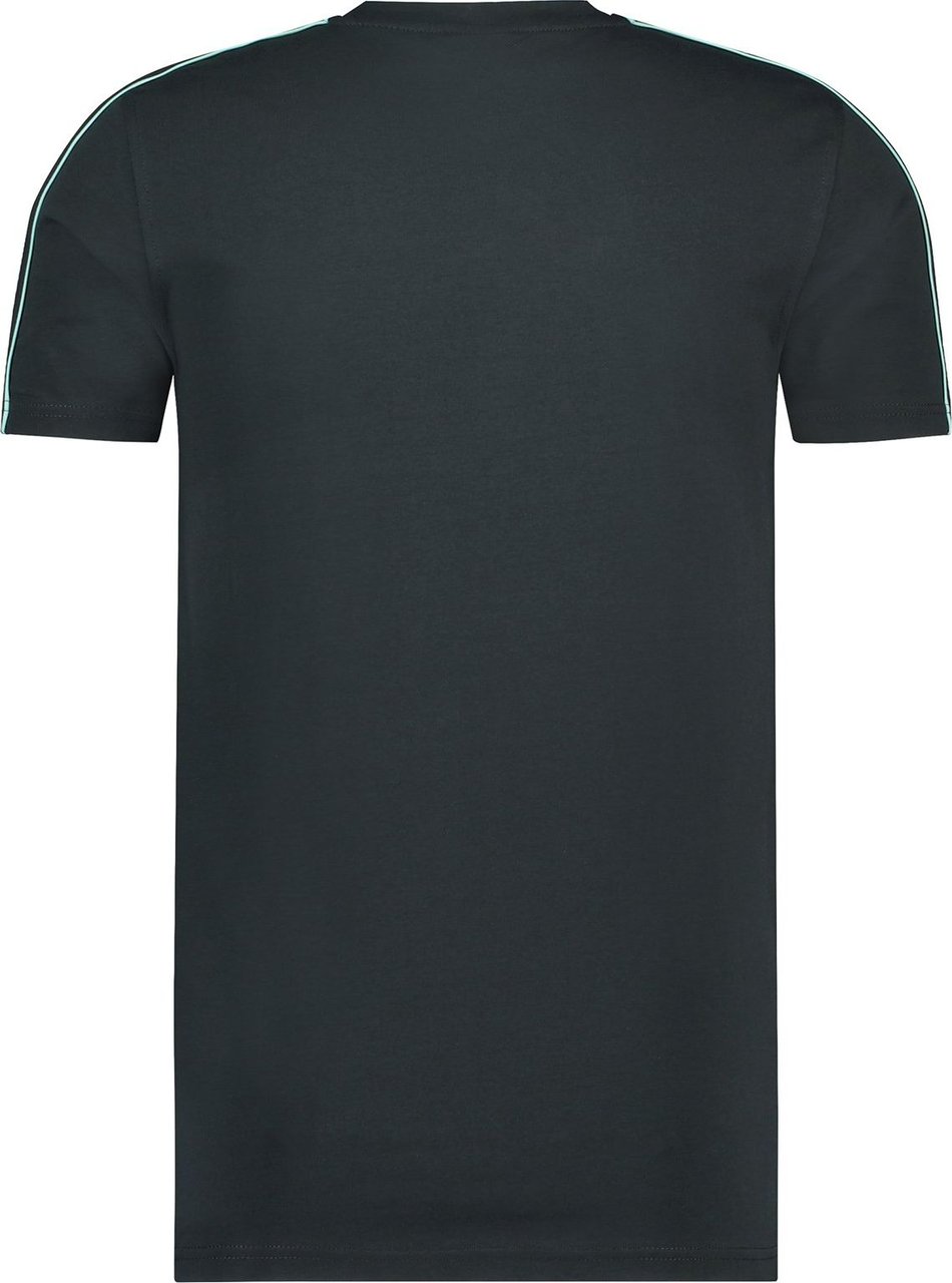 Malelions Sport Coach T-Shirt - Antra/Mint Grijs