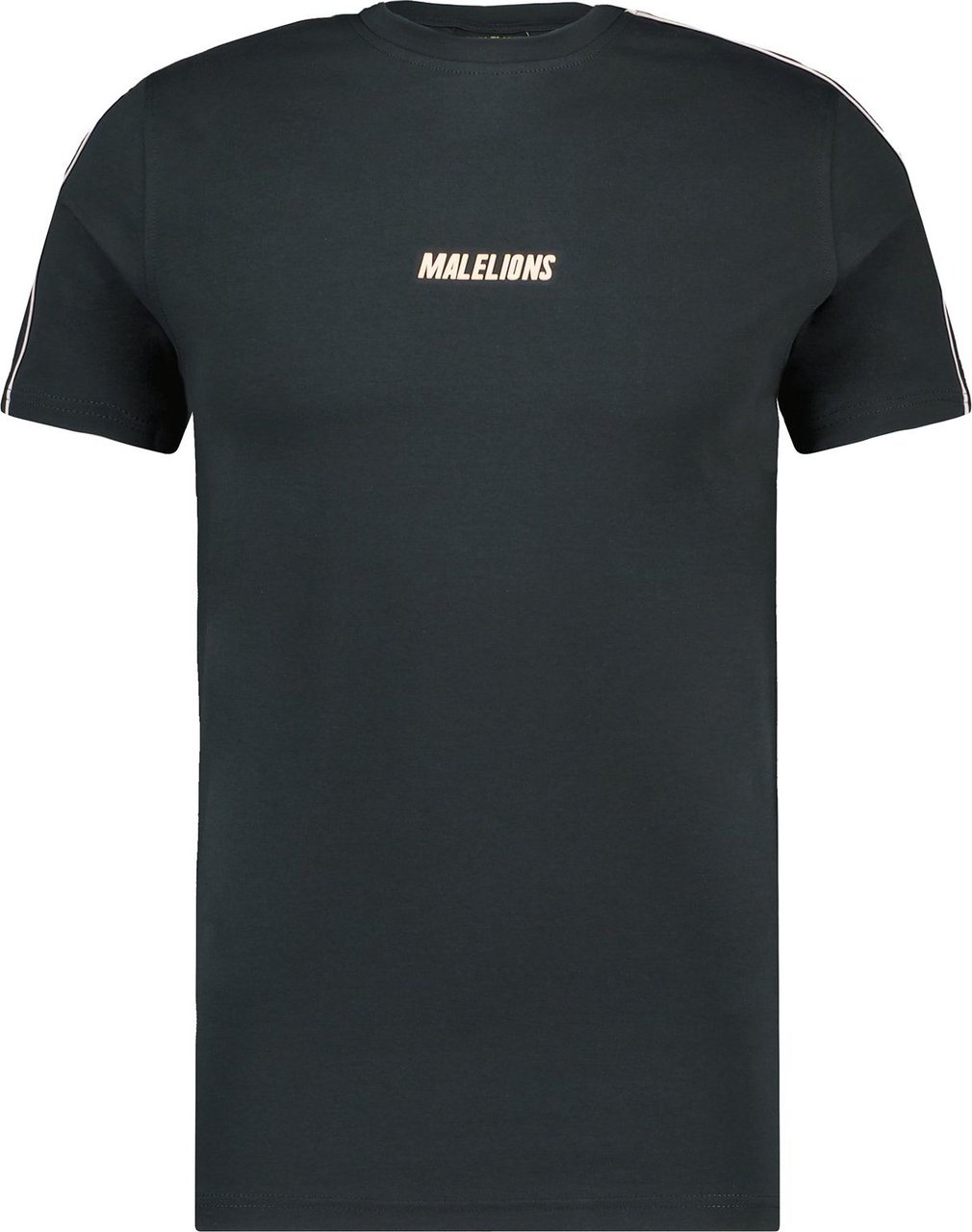 Malelions Sport Coach T-Shirt - Antra/Pink Grijs