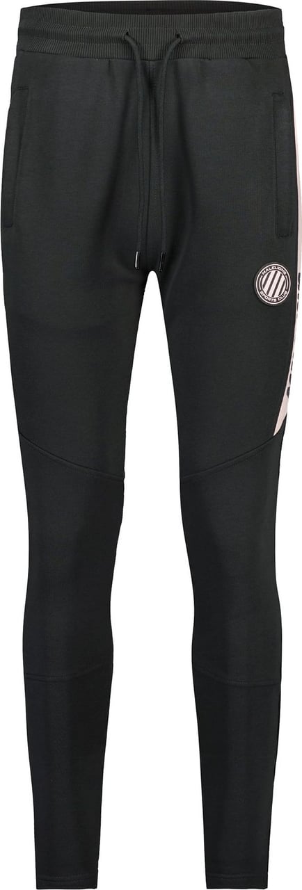Malelions Sport Coach Trackpants - Antra/Pink Grijs