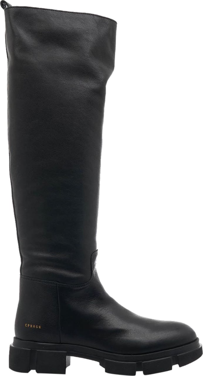 Copenhagen Boots Cph55 In Leather Black Zwart