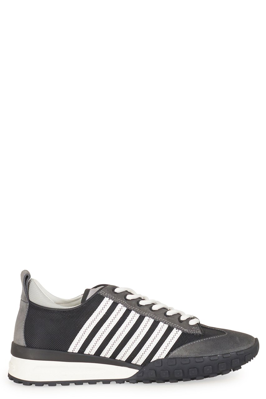Dsquared2 D2 grey stripes legend sneakers Grijs