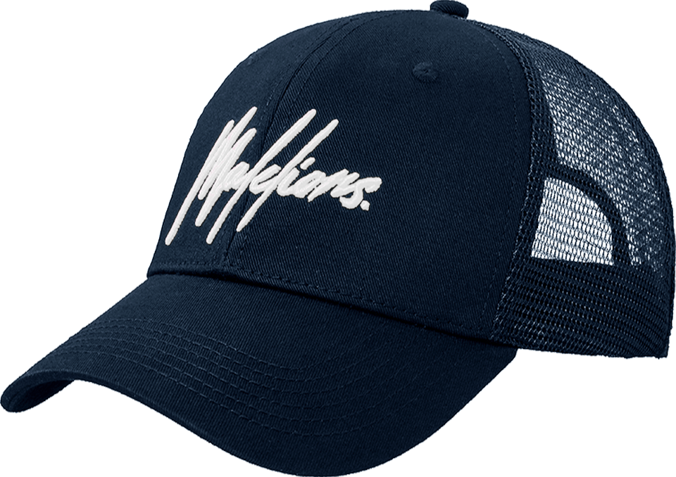 Malelions Junior Sport Signature Cap Blauw