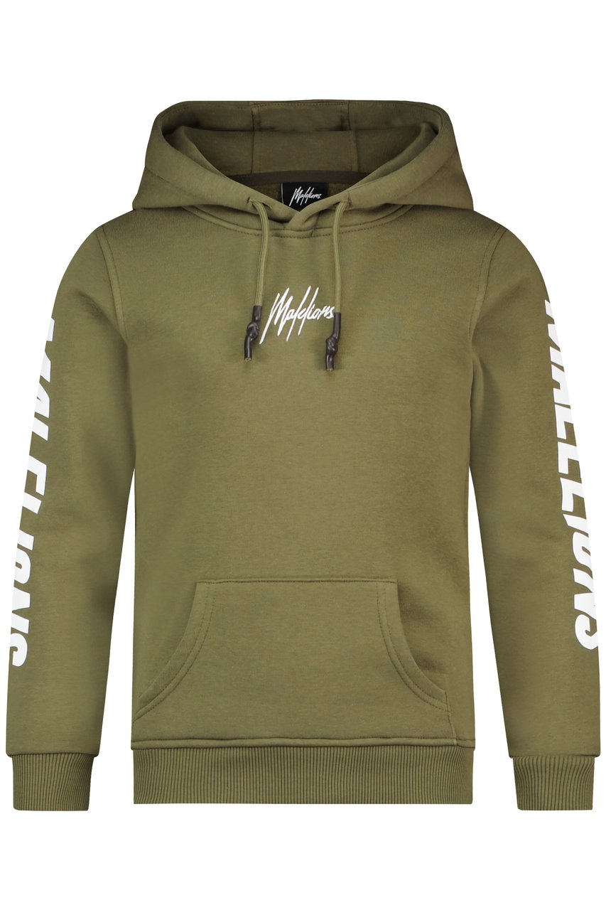 Malelions Junior Lective Hoodie Groen