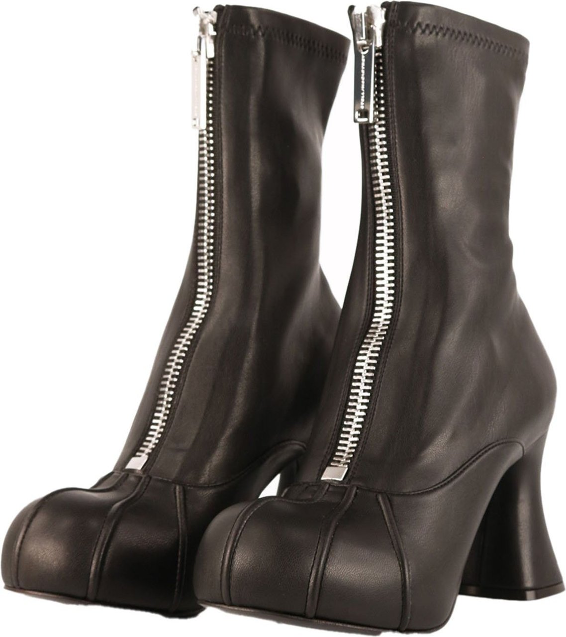 Stella McCartney zipped ankle boots Zwart