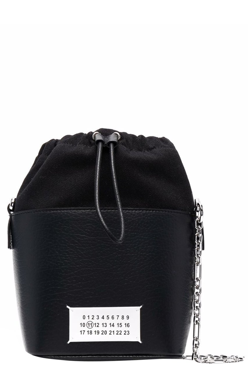 Maison Margiela 5ac Bucket Small Black Zwart