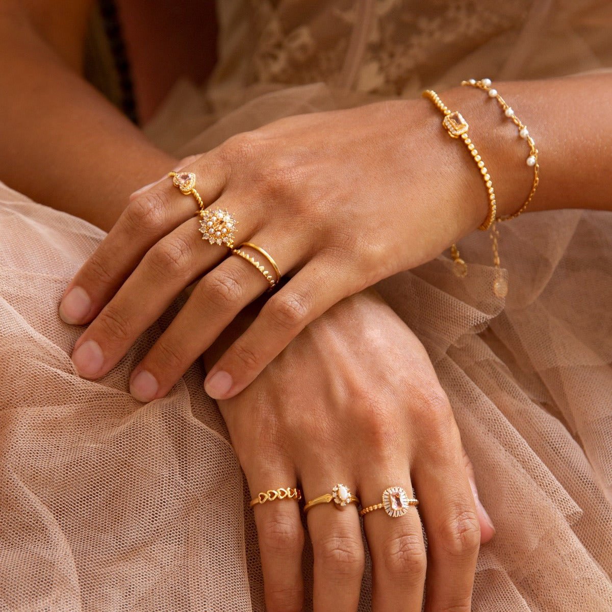 24Kae - Ring - Goud Goud