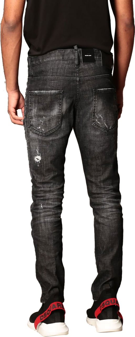 Dsquared2 Grey Skater Jean jeans Zwart