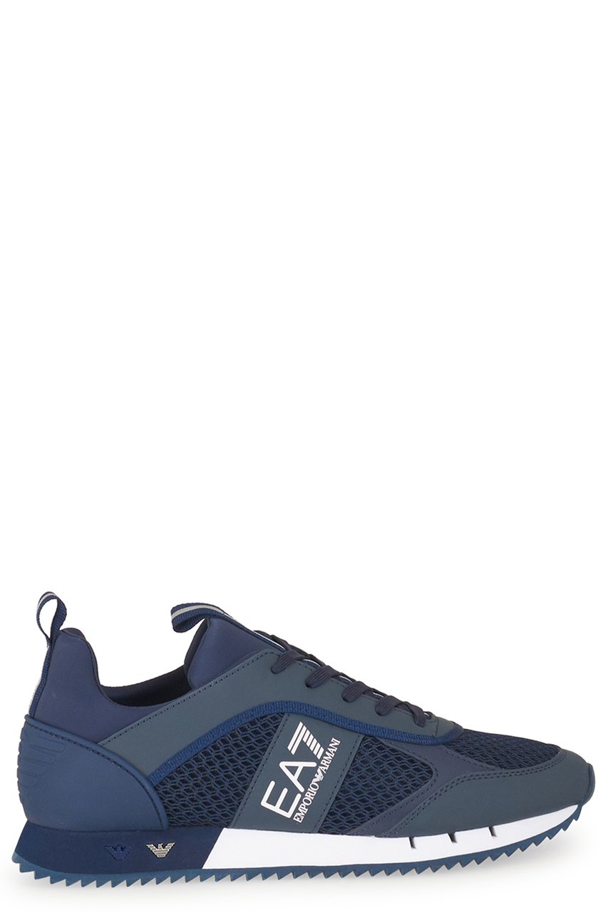 EA7 Sneaker Navy White Blauw