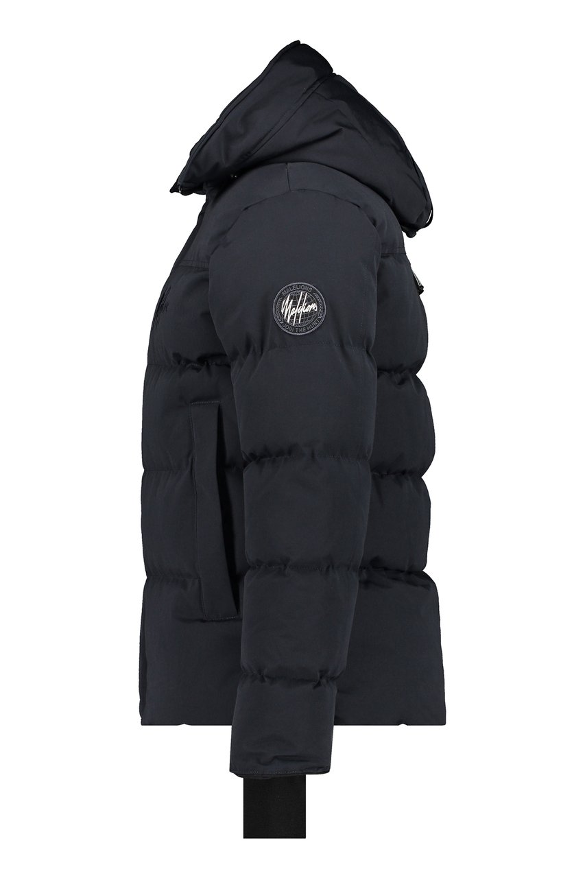 Malelions Porter Parka - Navy Blauw