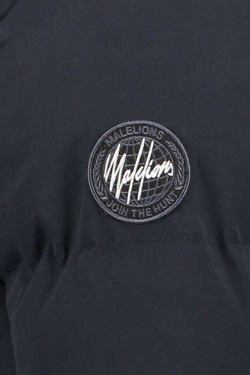 Malelions Porter Parka - Navy Blauw