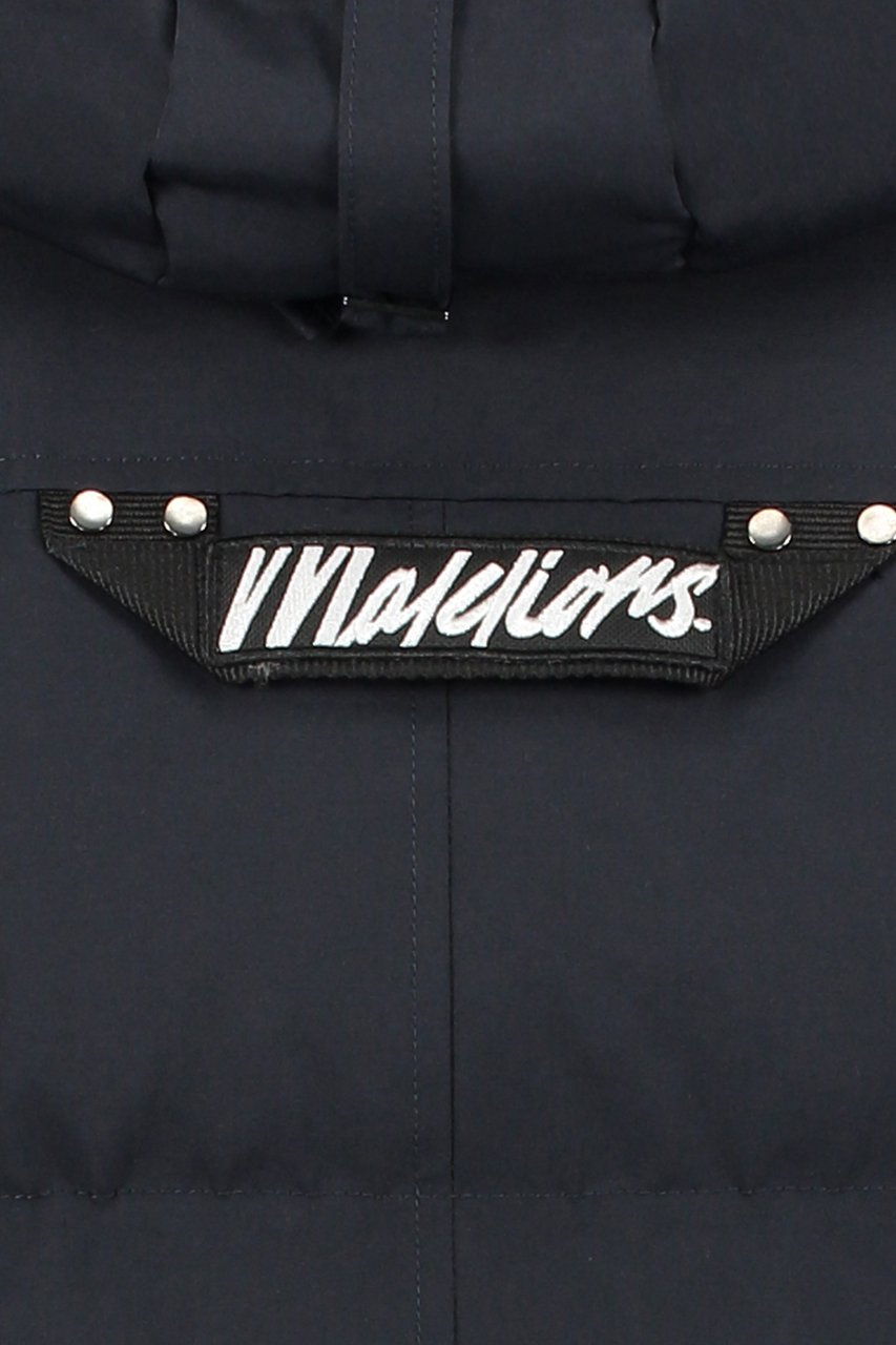 Malelions Porter Parka - Navy Blauw