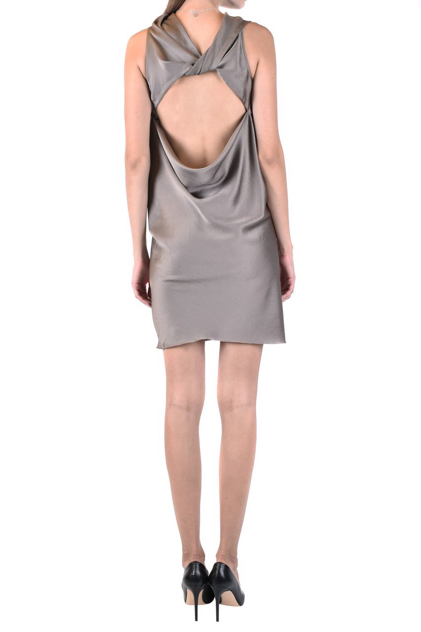 Rick Owens Dress Beige Beige