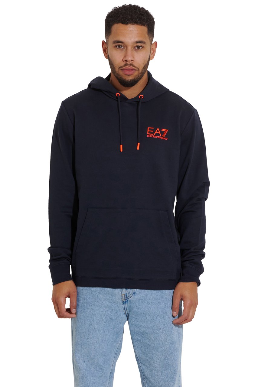 EA7 Sweatshirt Night Blue Blauw