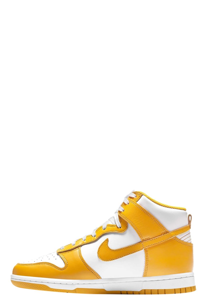 Nike Dunk High Dark Sulfur Geel