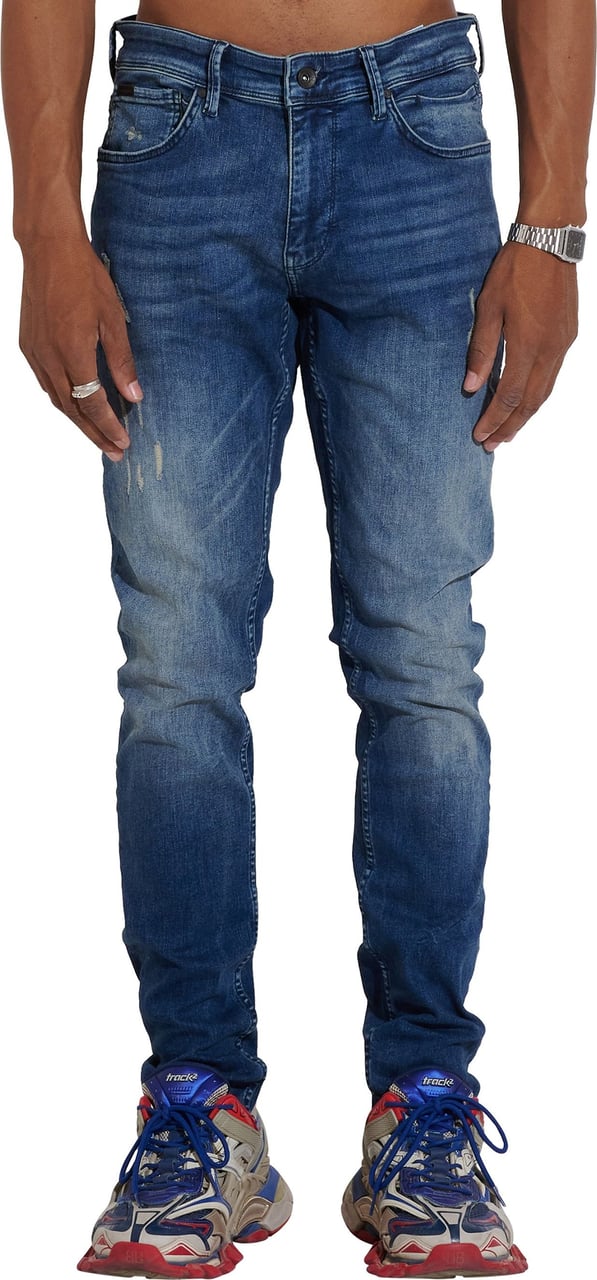 Purewhite The Jone Jeans Blauw