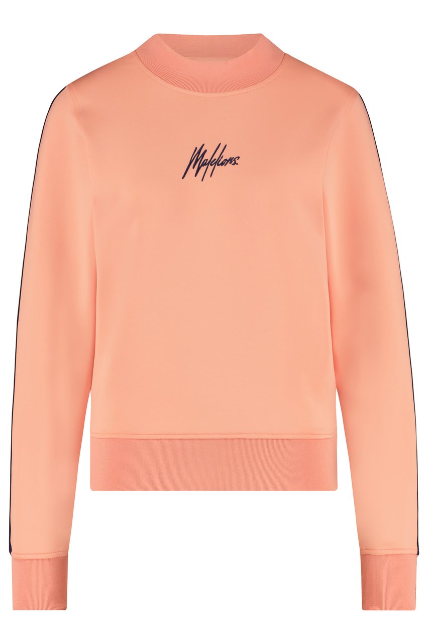 Malelions Women Sasha Mockneck Oranje