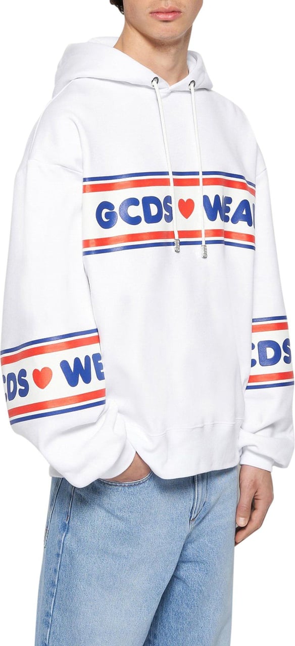 GCDS Sweaters White Wit