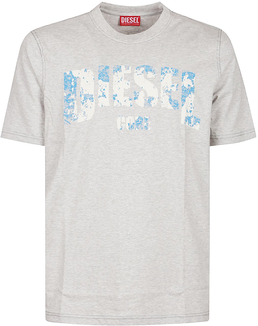 Diesel T-adjust R25 T-shirt Grey Grijs