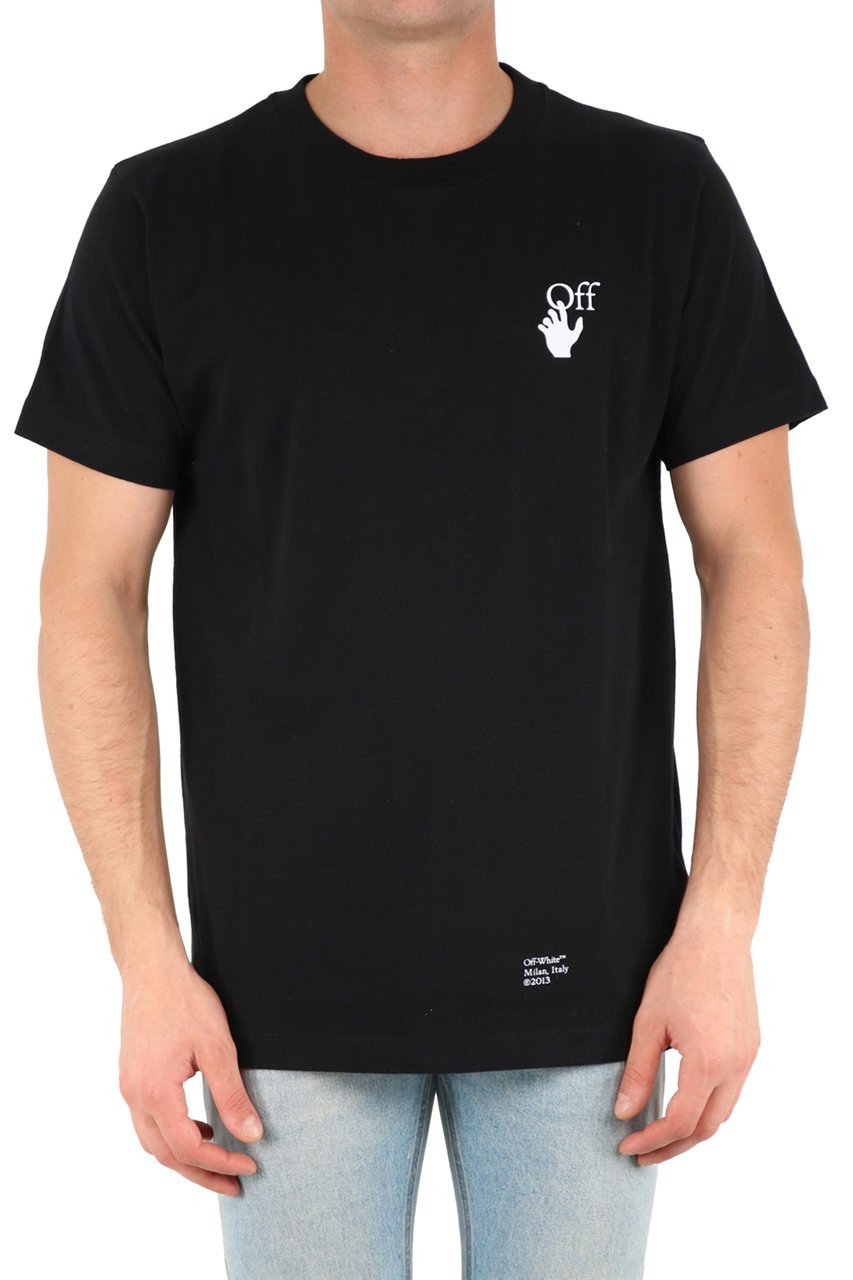 OFF-WHITE Arrow Caravaggio Mercy Tee M Diag Caravaggio Hoodie Blue  