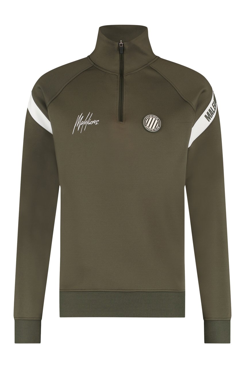 Malelions Sport Pre-Match Quarterzip Groen