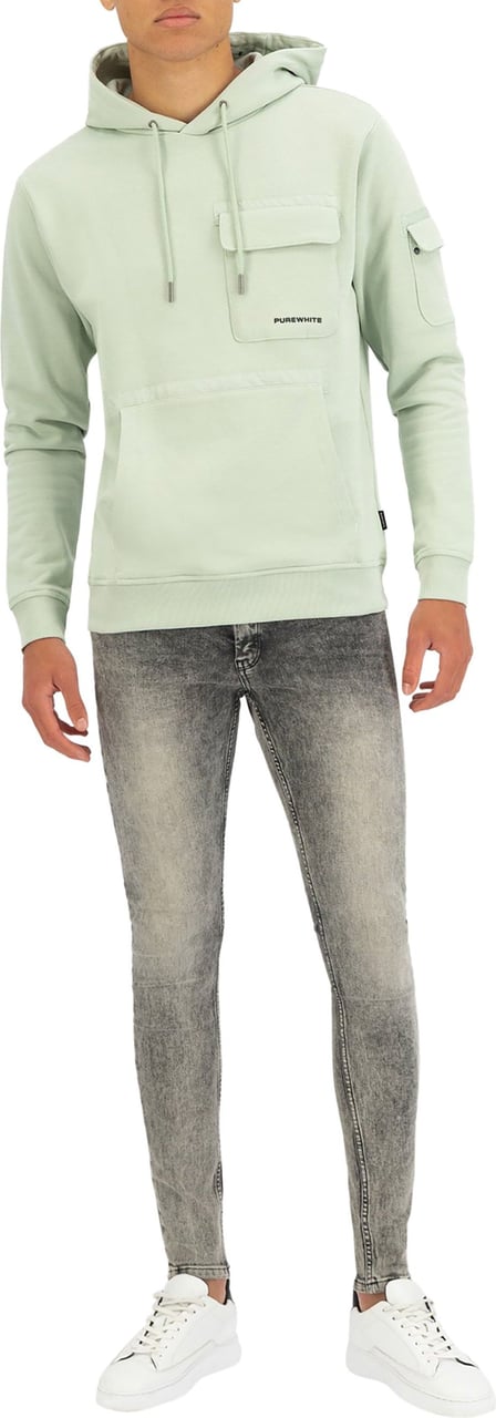 Purewhite The Dylan 709 Super Skinny Jeans Grijs