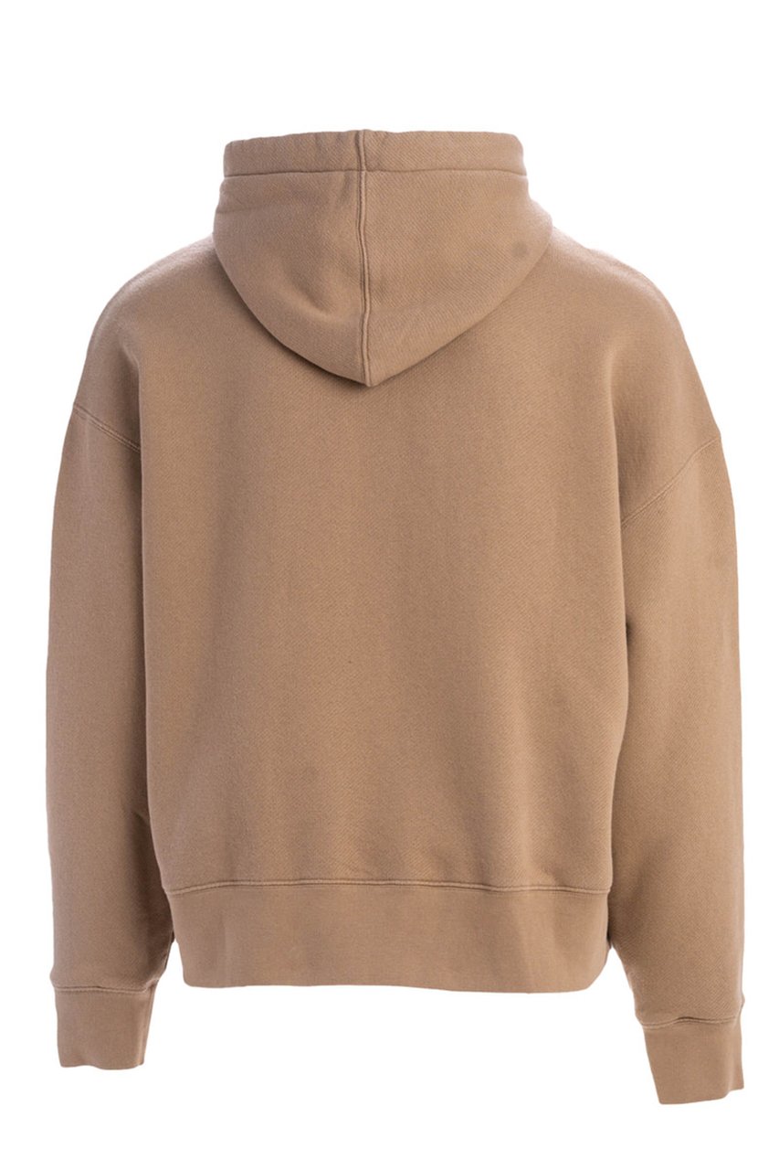 Palm Angels bear-print hoodie Beige
