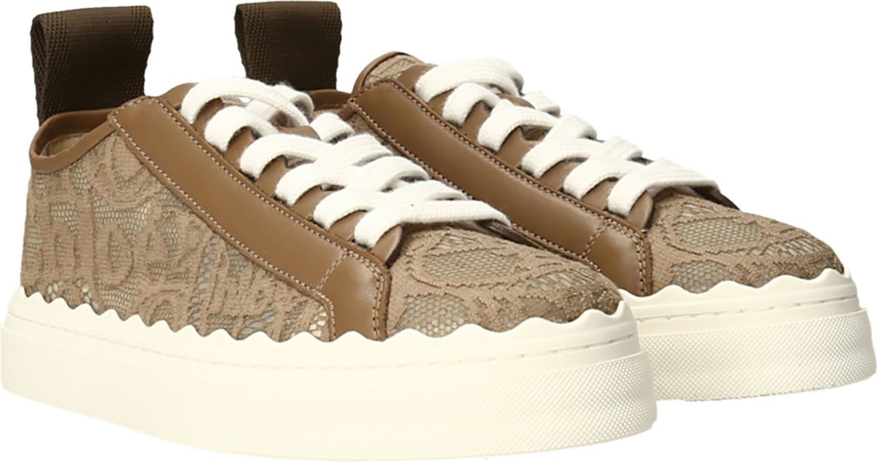 Chloé Sneakers Taupe Taupe