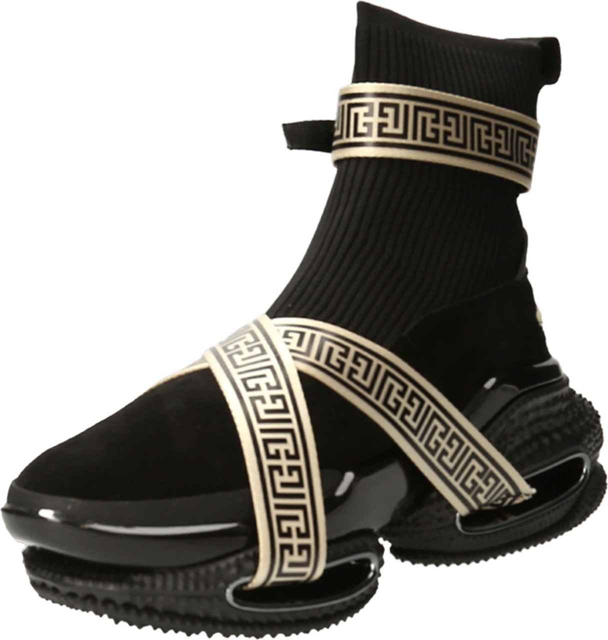 Balmain Sneakers Zwart Zwart