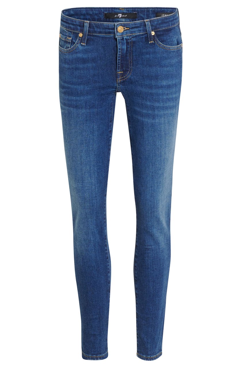 7 For All Mankind Slim Illusion Eloquent dark blue Blauw