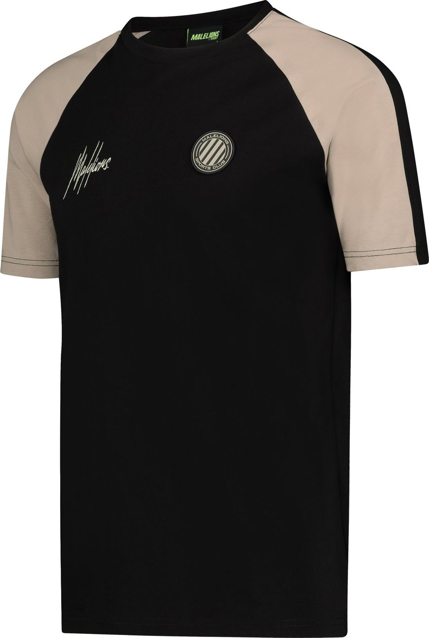 Malelions Sport Striker T-Shirt Zwart